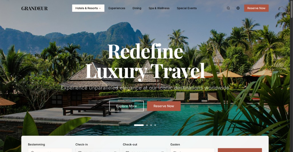 Hotel Grandeur - Luxury hotel prototype